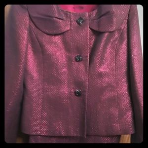 Kasper Burgundy Suite size 6